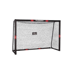 Ворота футбольні Hudora Pro Tect 240 x 160 см, чорні