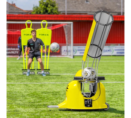 Тренажер для метання м'ячів FORZA BALL LAUNCHER TRAINER, жовтий