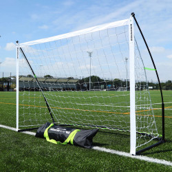 Ворота футбольні Quickplay Kickster Elite 180 х 120 см, чорно-білі