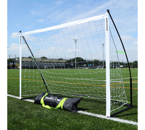 Ворота футбольні Quickplay Kickster Elite 180 х 120 см, чорно-білі