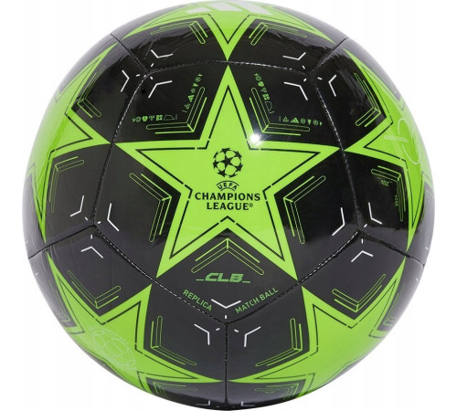 М'яч футбольний Adidas UCL Club IX4067 розмір 5, чорно-зелений М'яч футбольний Adidas UCL Club IX4067 розмір 5, чорно-зелений