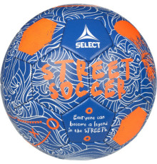 М'яч футбольний Select STREET SOCCER v24 розмір 5, оранжево-синій