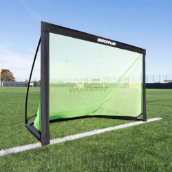 Ворота футбольні Quickplay Kickster Pro 150 х 100 см, чорно-зелені