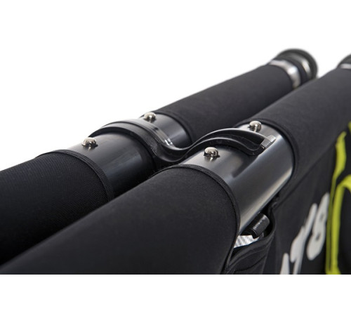 Ворота футбольні BazookaGoal 200 х 75 см, чорно-жовті