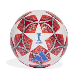Футбольний м'яч Adidas Womens UCL League 25/26 Oslo, розмір 4 біло-червоний