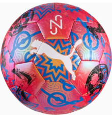 М'яч футбольний Puma NEYMAR JR Graphic ball розмір 5, рожево-синій