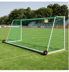 Ворота футбольні SPORTPOLAND Eco Safety Goal 732 х 244 см, сірі