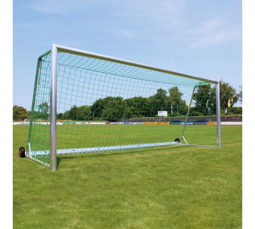 Ворота футбольні SPORTPOLAND Eco Safety Goal 732 х 244 см, сірі