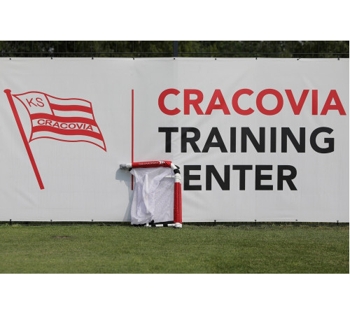 Ворота футбольні YakimaSport Academy 155 x 95 см, червоно-білі