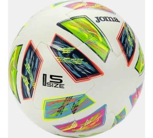 М'яч футбольний Joma DINAMIC IV розмір 5, біло-зелений