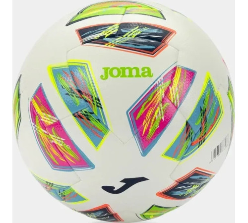 М'яч футбольний Joma DINAMIC IV розмір 5, біло-зелений