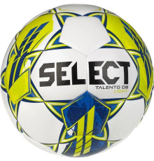 М'яч футбольний Select TALENTO DB v23 розмір 5, біло-зелений