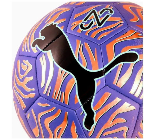 М'яч футбольний Puma NEYMAR JR Graphic ball розмір 4, фіолетово-оранжевий