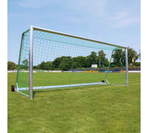 Футбольні ворота SPORTPOLAND Eco Safety Goal 500 х 200 см, сірі
