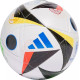 М'яч футбольний Adidas Euro24 Fussballliebe IN9369 розмір 5, чорно-білий