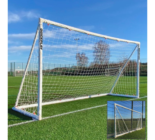 Ворота футбольні QUICKPLAY Q-FOLD 360 x 180 см, білі