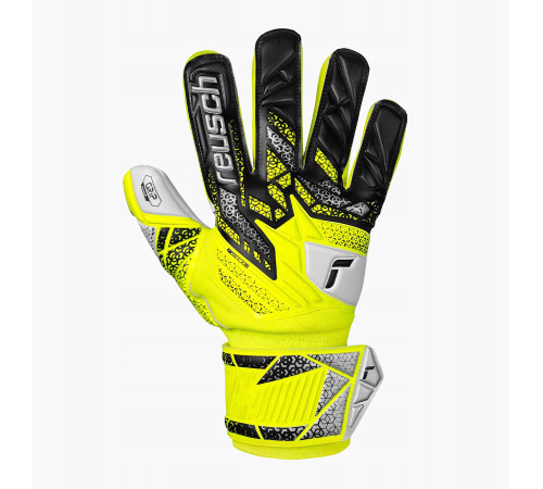 Рукавички воротарські Reusch Attrakt Grip Junior 5572815 2014 р.7,5, жовто-чорні