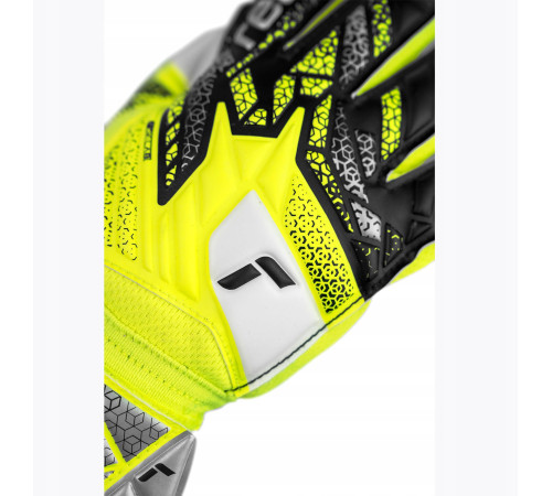 Рукавички воротарські Reusch Attrakt Grip Junior 5572815 2014 р.7,5, жовто-чорні