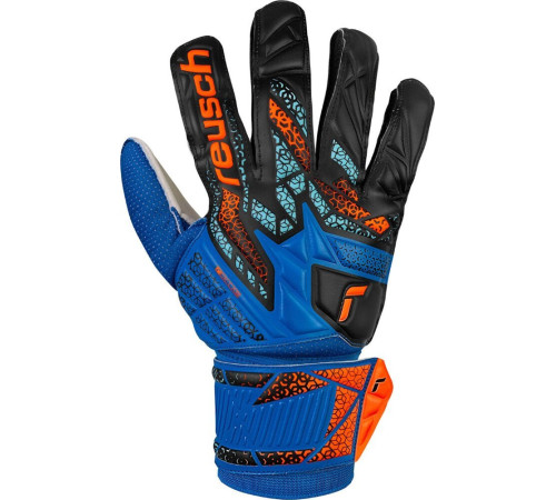 Рукавички воротарські Reusch Attrakt Solid 5570515 4467 р.8,5, синьо-чорні