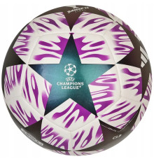 Футбольний м'яч Adidas UCL Club 25/26 Budapest розмір 5, біло-фіолетовий