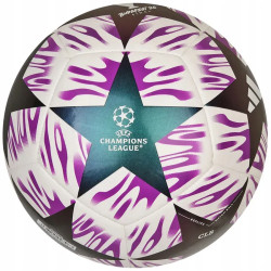 Футбольний м'яч Adidas UCL Club 25/26 Budapest розмір 5, біло-фіолетовий