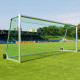 Футбольні ворота SPORTPOLAND Eco Goal 732 х 244 см, сірі