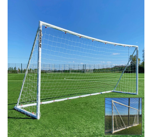 Ворота футбольні QUICKPLAY Q-FOLD 500 x 200 см, білі