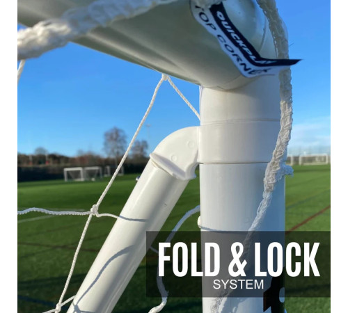 Ворота футбольні QUICKPLAY Q-FOLD 500 x 200 см, білі