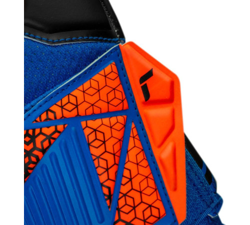 Рукавички воротарські Reusch Attrakt Solid 5570515 4467 р.7,5, синьо-чорні