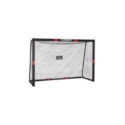 Ворота футбольні Hudora Pro Tect 180 х 120 см, чорні