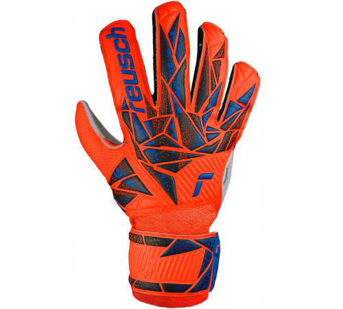 Рукавички воротарські Reusch Attrakt Solid Junior 5472515 2210 р.7,5, помаранчеві