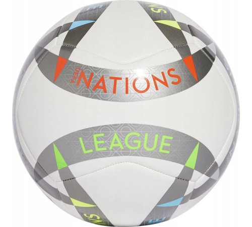 М'яч футбольний Adidas UEFA NL Training IX4102 розмір 4, біло-сірий М'яч футбольний Adidas UEFA NL Training IX4102 розмір 4, біло-сірий