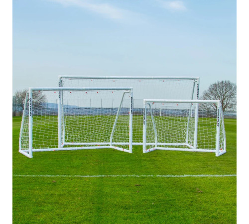 Ворота футбольні QUICKPLAY Q-MATCH GOAL 300 x 200 см, білі
