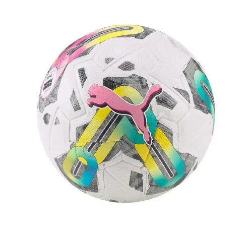 М'яч футбольний Puma Orbita 1 TB (FIFA Quality Pro) розмір 5, біло-рожевий