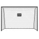 Ворота футбольні VIRTUFIT PREMIUM HEAVY DUTY 300 x 120 х 200 см, чорні