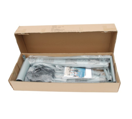 Ворота футбольні Hudora Expert 180 x 120 см, сірі