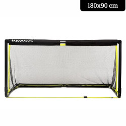 Ворота футбольні BAZOOKAGOAL 180 x 90 см, чорно-жовті