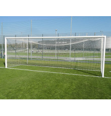 Ворота футбольні Yakimasport BR0007 732 x 244 см, білі