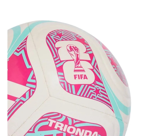 М'яч футбольний Adidas FIFA World Cup 26 Trionda Club розмір 4, різнокольоровий