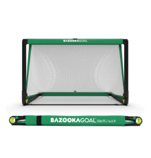 Ворота футбольні BAZOOKAGOAL 120 х 75 см, чорно-зелені