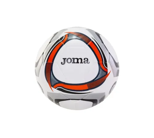 М'яч футбольний Joma LIGHT HYBRID розмір 5, біло-оранжевий