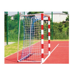 Ворота футбольні Yakimasport BR0002 300 x 200 см, біло-червоні