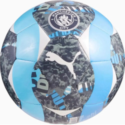 М'яч футбольний Puma MCFC Prematch Ball розмір 5, синій