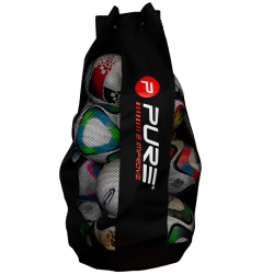 Сумка для футбольного м'яча Pure2Improve, чорна