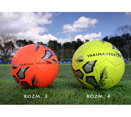 М'яч футбольний Yakimasport 100394 розмір 3, помаранчевий