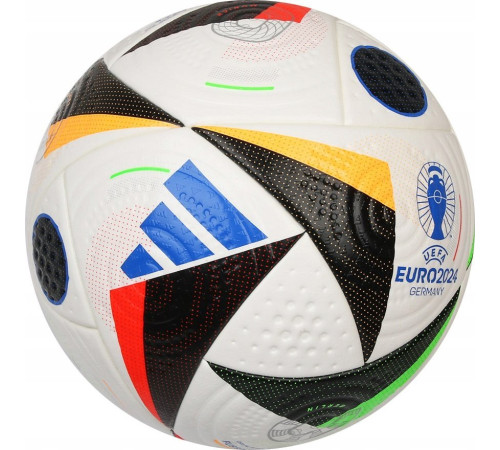 М'яч футбольний Adidas Euro24 Pro IQ3682 розмір 5, біло-чорний М'яч футбольний Adidas Euro24 Pro IQ3682 розмір 5, біло-чорний
