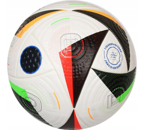 М'яч футбольний Adidas Euro24 Pro IQ3682 розмір 5, біло-чорний М'яч футбольний Adidas Euro24 Pro IQ3682 розмір 5, біло-чорний