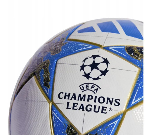 Футбольний м'яч Adidas UCL League BOX 2025 розмір 5, біло-синій