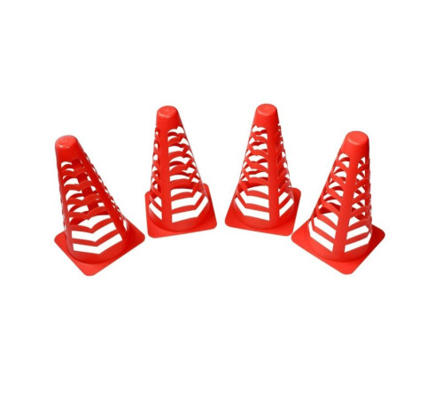 Конуси для футболу MASTER Training Exercises 4 шт, помаранчеві