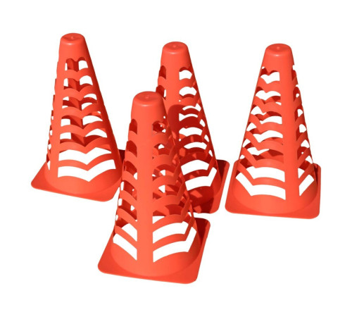 Конуси для футболу MASTER Training Exercises 4 шт, помаранчеві